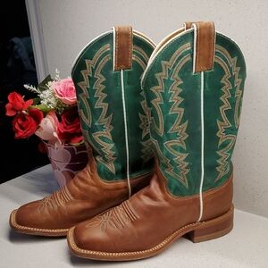 Youth JUSTIN BOOTS Western Style Cowboy Boots (sz 7)